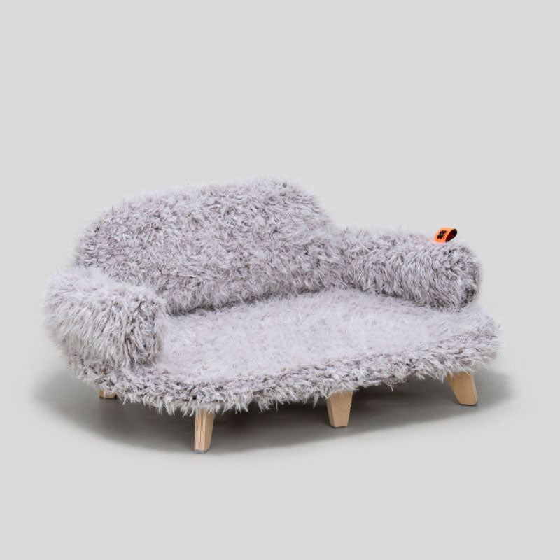 Lit en bois pour animaux de compagnie, chenil pour chiens et chats, lit de luxe pour chat, lit de sécurité pour animaux, petit lit pour chien moyen