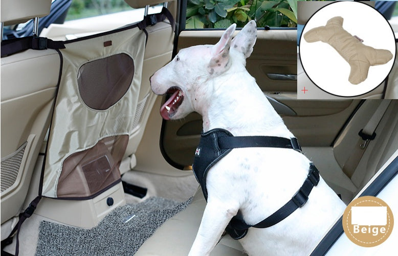 Pet Car Fence Rear Seat Screen Anti-Dog Harassment Explosion Safety Barrier