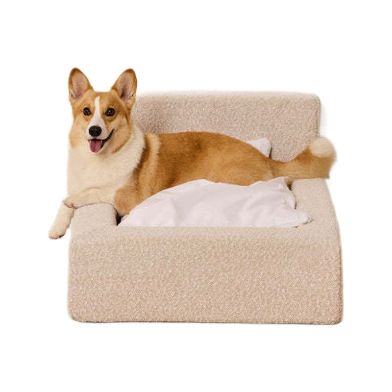 Nid pour chien matelassé rectangulaire épais