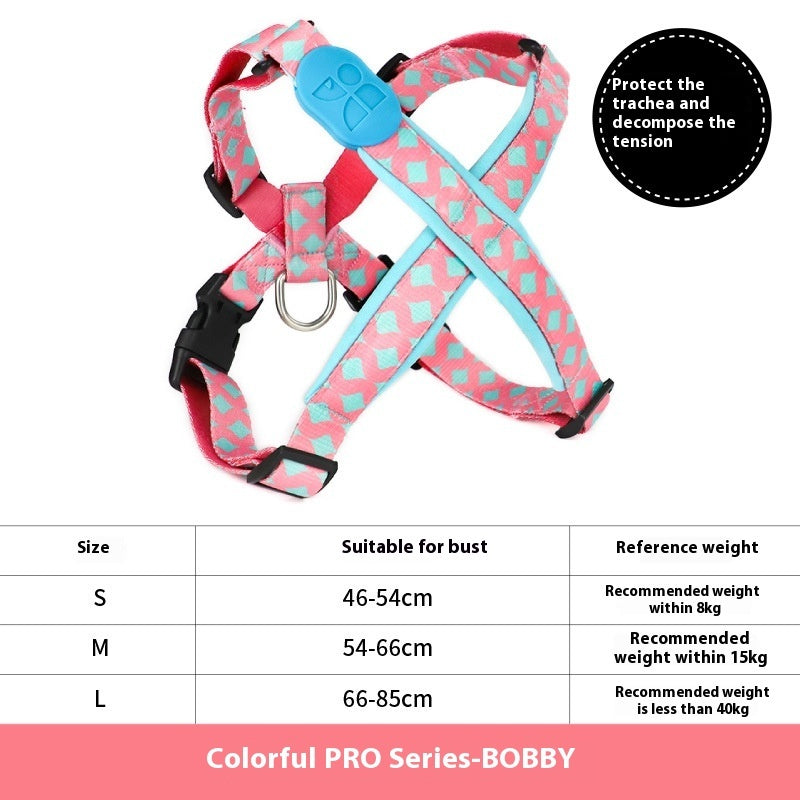 X-type Pet Leash and Harness for Dogs