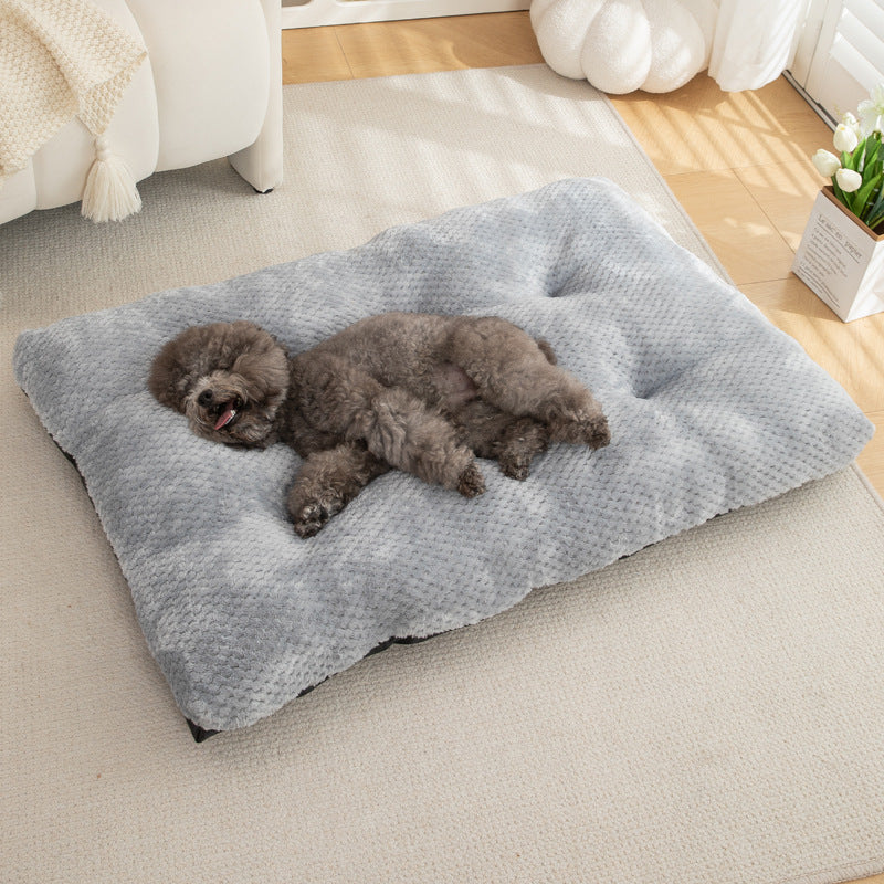 Tapis chaud pour animaux de compagnie en hiver, confortable nid pour chat