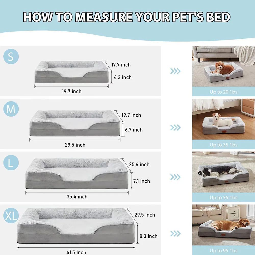 Lit de haute qualité pour chiens, tapis de canapé, nids pour chats, couvertures, accessoires pour chiens, lit imperméable pour chiens et chats de taille moyenne à grande, fournitures pour animaux de compagnie