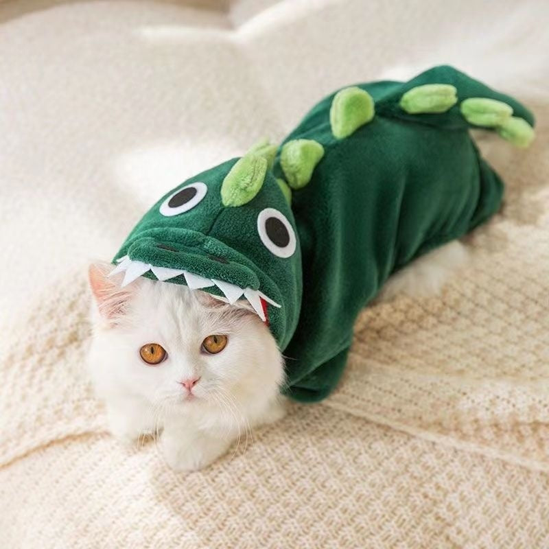 Cat Pet Clothing Anti-Lint Winter