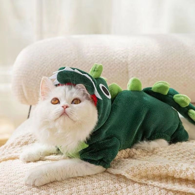 Cat Pet Clothing Anti-Lint Winter