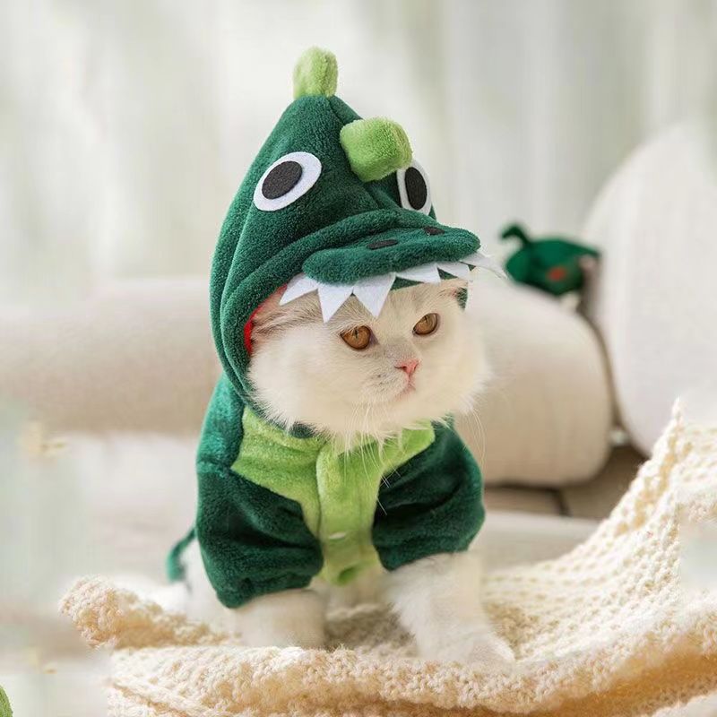 Cat Pet Clothing Anti-Lint Winter